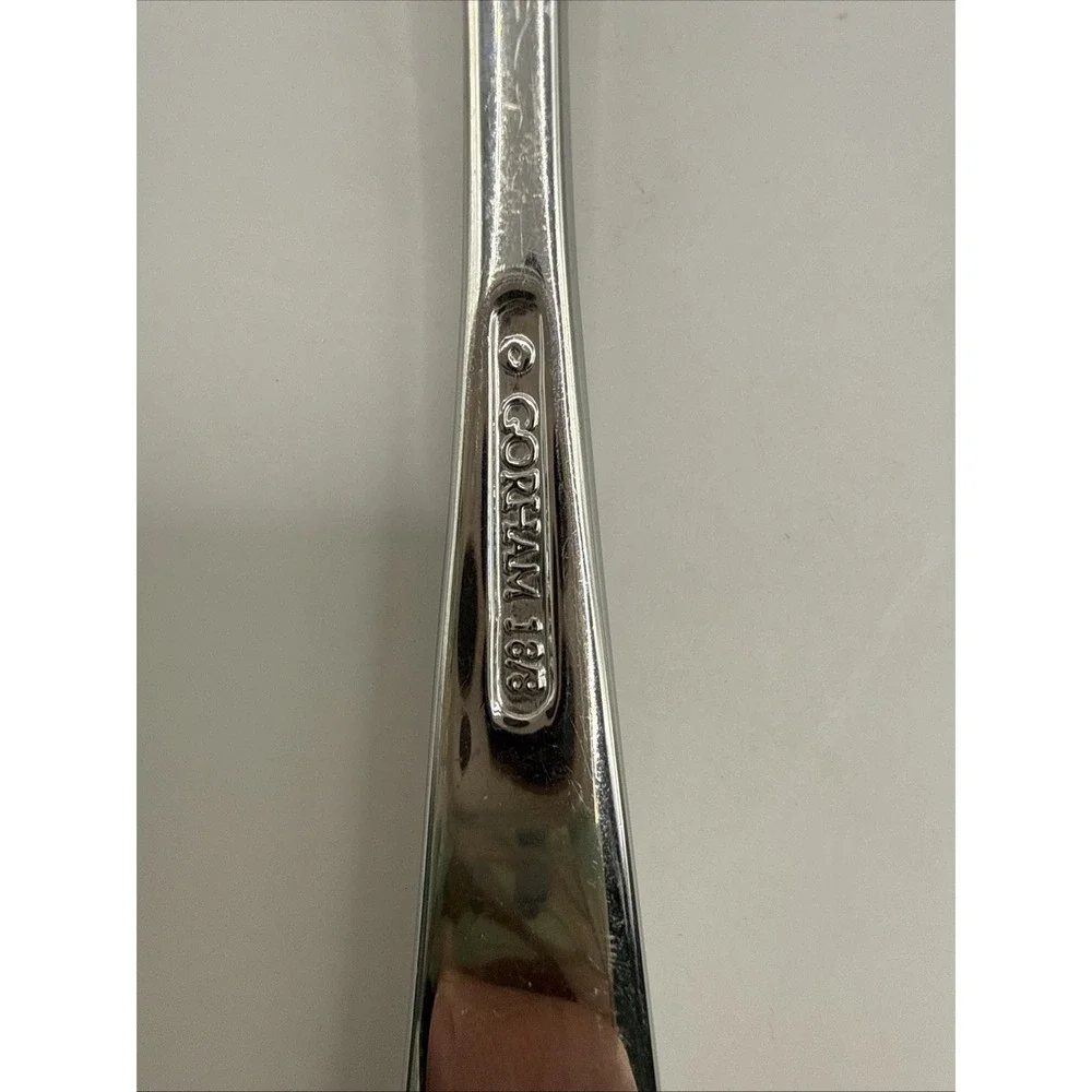 Gorham Tulip Pattern Frosted Dinner Fork‎ Satin Glossy Stainless Single Replace